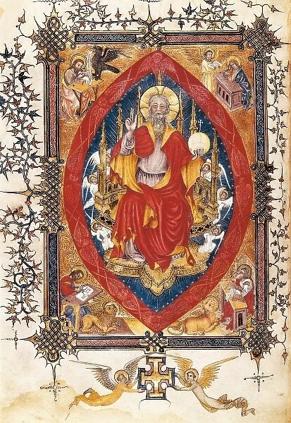 Missal. Depiction of the Majesty (Maiestas)