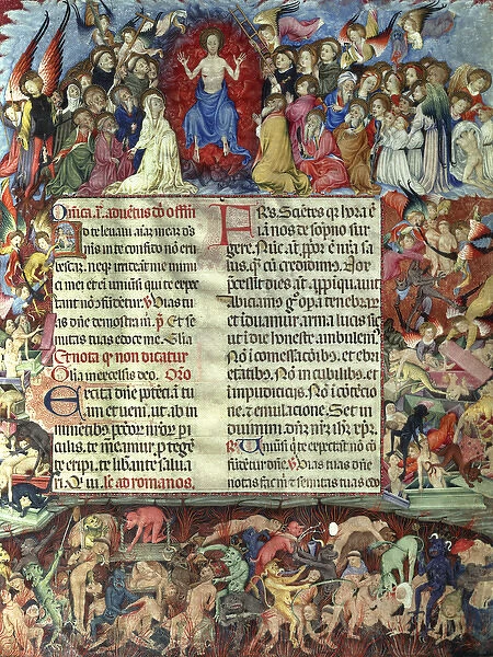 Missal. of St. Eulalia, 1403 by Rafael Destorrents (1375-15