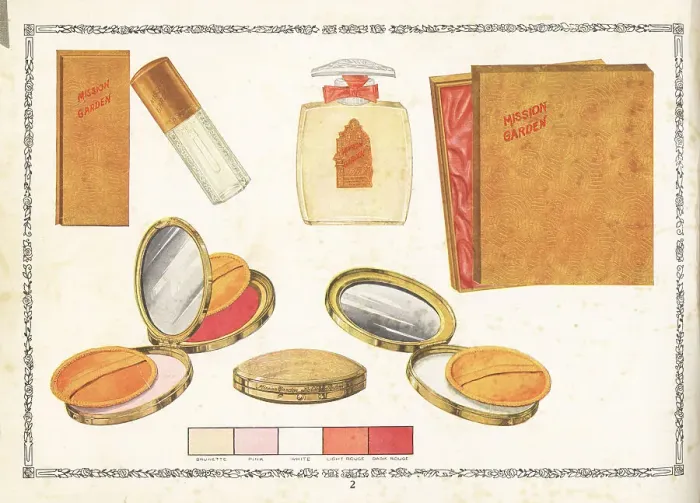 Framed Print : Mission Garden cosmetics from CPC, 1926 Framed Print : Mission Garden cosmetics from CPC, 1926