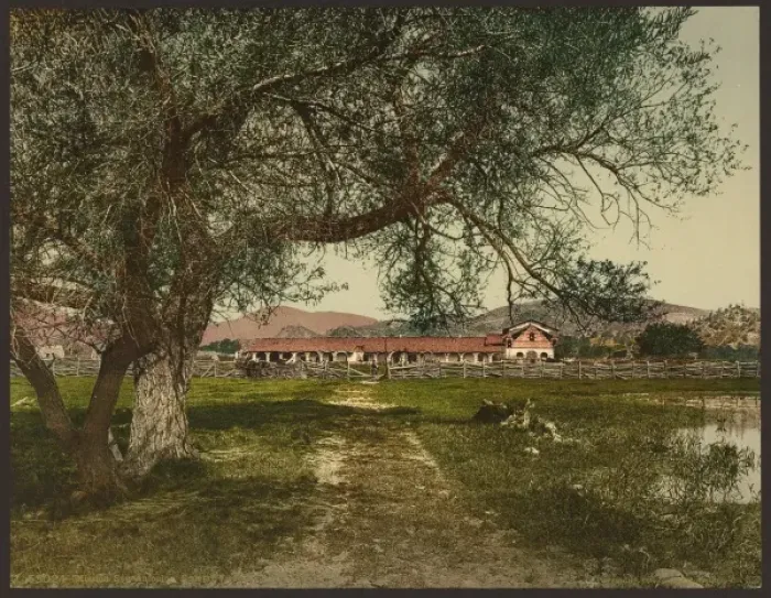 Framed Print : Mission San Antonio, general view Framed Print : Mission San Antonio, general view