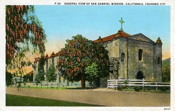 Mission San Gabriel Arcᮧel, San Gabriel, California