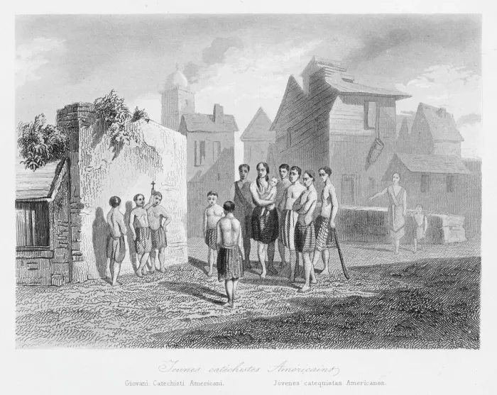 Framed Print : Missionaries / America Framed Print : Missionaries / America