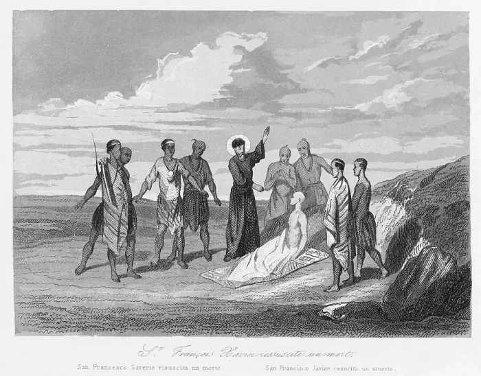 Framed Print : Missionary Francis Xavier in Japan Framed Print : Missionary Francis Xavier in Japan