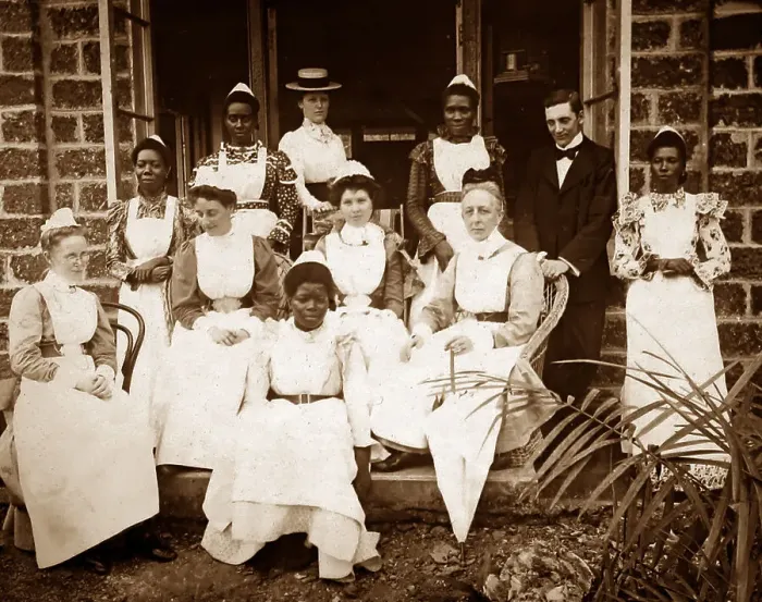 Framed Print : Missionary Hospital staff Framed Print : Missionary Hospital staff
