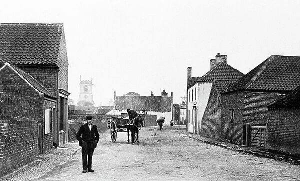 Misson High Street near Bawtry early 1900s