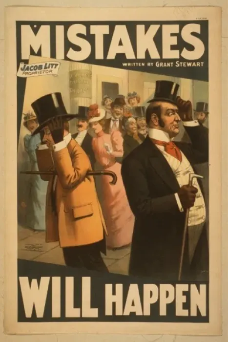 Framed Print : Mistakes will happen written by Grant Stewart