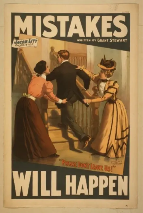 Framed Print : Mistakes will happen written by Grant Stewart Framed Print : Mistakes will happen written by Grant Stewart