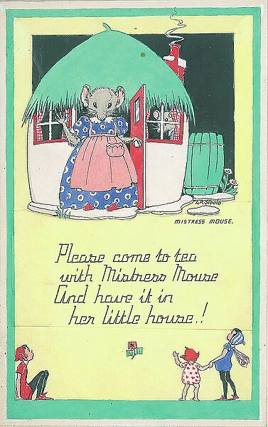 Mistress mouse. Please come to tea /  with Mistress Mouse?