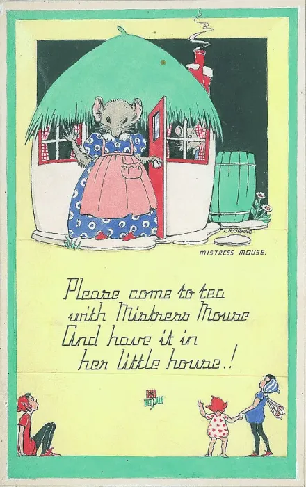 Framed Print : Mistress mouse. Please come to tea / with Mistress Mouse? Framed Print : Mistress mouse. Please come to tea / with Mistress Mouse?