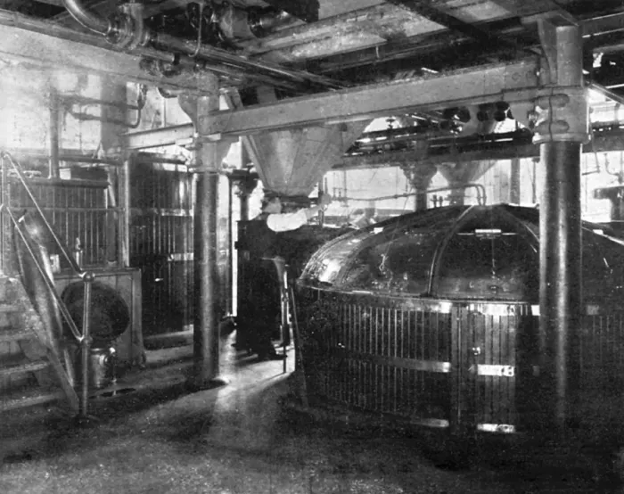 Framed Print : Mitchells and Butlers Brewery Mashing Room Framed Print : Mitchells and Butlers Brewery Mashing Room