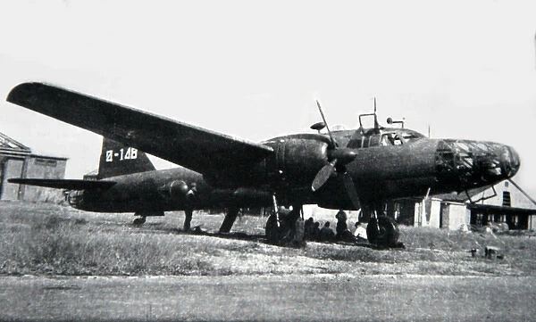 Mitsubishi Ki-67 Peggy -this Japanese Army heavy bomb