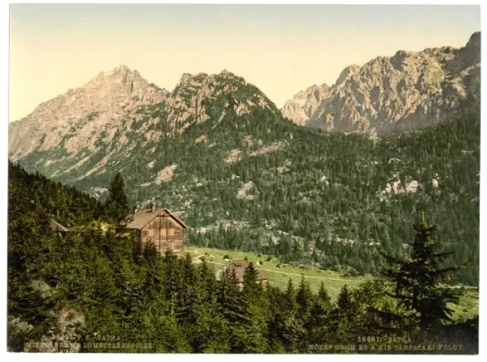 Framed Print : Mittelgrat and Lomnitzer Spitze, Tatra, Austro-Hungary Framed Print : Mittelgrat and Lomnitzer Spitze, Tatra, Austro-Hungary
