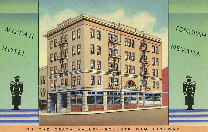 Framed Print : Mizpah Hotel, Tonopah, Nevada, USA Framed Print : Mizpah Hotel, Tonopah, Nevada, USA