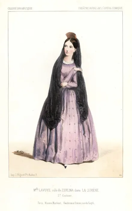 Framed Print : Mlle. Anne Benoite Louise Lavoye as Zerlina Framed Print : Mlle. Anne Benoite Louise Lavoye as Zerlina