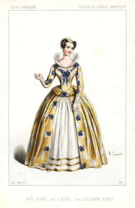 Framed Print : Mlle. Desiree as Aloise in Les Quatre Reines Framed Print : Mlle. Desiree as Aloise in Les Quatre Reines