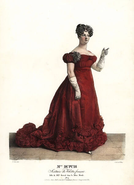 Mlle. Dupuis as Madame Dorval in La Mere Rivale
