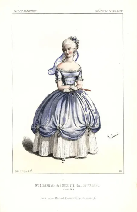 Framed Print : Mlle. Elisa Clarisse Lemenil as Poussette Framed Print : Mlle. Elisa Clarisse Lemenil as Poussette