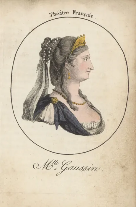 Framed Print : Mlle. Gaussin, French stage actress and beauty, 1711-1767 Framed Print : Mlle. Gaussin, French stage actress and beauty, 1711-1767