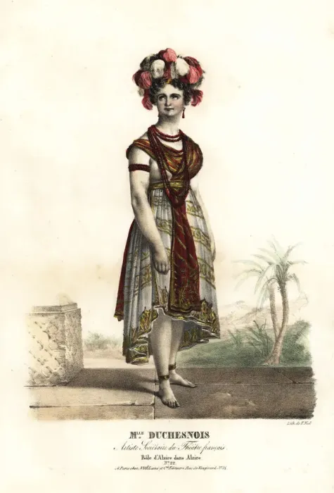 Framed Print : Mlle. Josephine Duchesnois in Alzire, 1813 Framed Print : Mlle. Josephine Duchesnois in Alzire, 1813