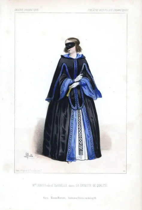 Framed Print : Mlle. Judith as Isabelle in La Grisette de Qualite, 1844 Framed Print : Mlle. Judith as Isabelle in La Grisette de Qualite, 1844
