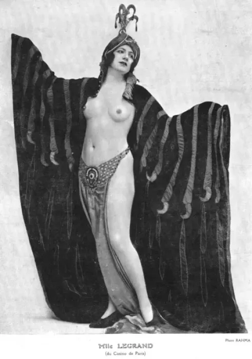 Framed Print : Mlle Legrand at the Casino de Paris, October 1922 Framed Print : Mlle Legrand at the Casino de Paris, October 1922