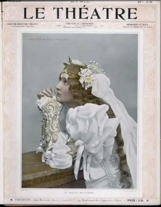 Framed Print : Mlle. Mastico / Actress Framed Print : Mlle. Mastico / Actress