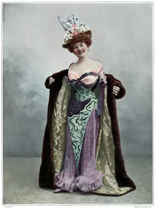 Framed Print : MLLE MEALY 1899 Framed Print : MLLE MEALY 1899