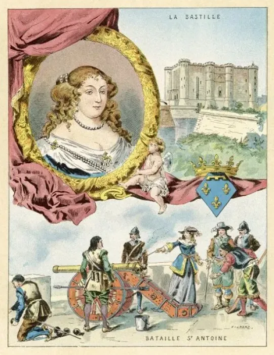 Framed Print : Mlle De Montpensier Framed Print : Mlle De Montpensier