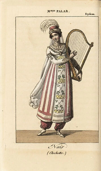 Mlle Palar as Nair in the opera La Clochette