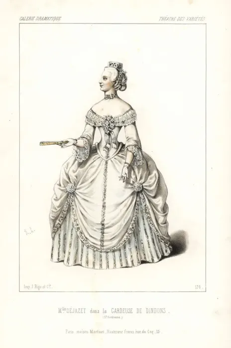Framed Print : Mlle. Pauline Virginie Dejazet in La Gardeuse Framed Print : Mlle. Pauline Virginie Dejazet in La Gardeuse