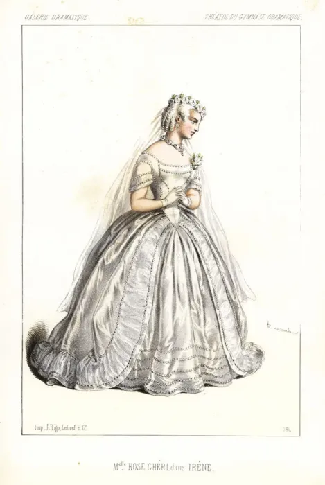 Framed Print : Mlle Rose Cheri in Irene ou Le Magnetisme, 1847 Framed Print : Mlle Rose Cheri in Irene ou Le Magnetisme, 1847