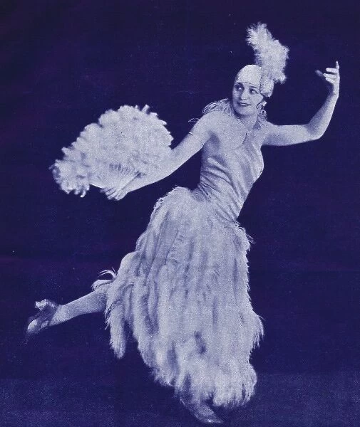 Mlle Terpsichore from the cabaret at the New Princes Restaur