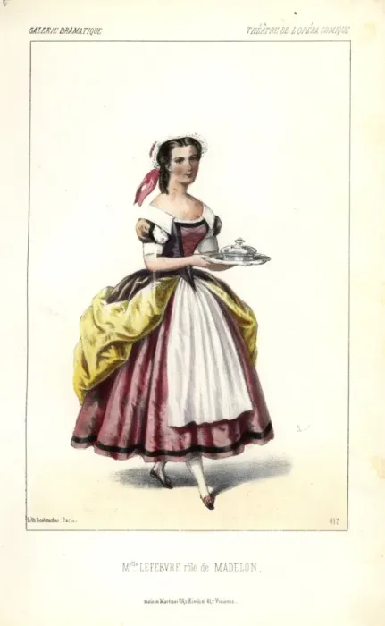 Framed Print : Mme Colson as Michelma in La Moissonneuse Framed Print : Mme Colson as Michelma in La Moissonneuse