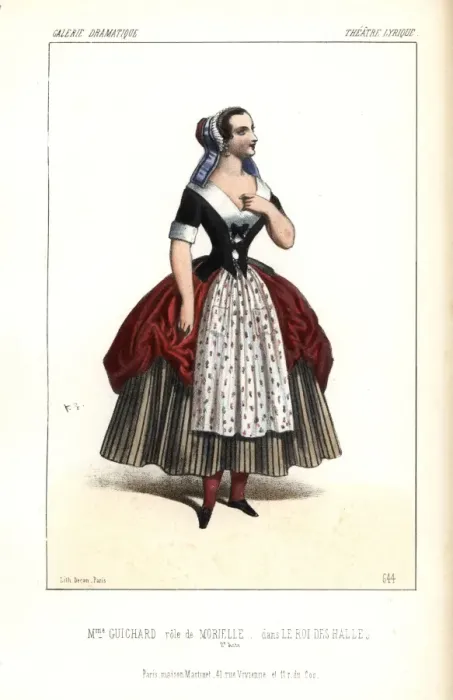 Framed Print : Mme Guichard as Morielle in Le Roi des Halles Framed Print : Mme Guichard as Morielle in Le Roi des Halles