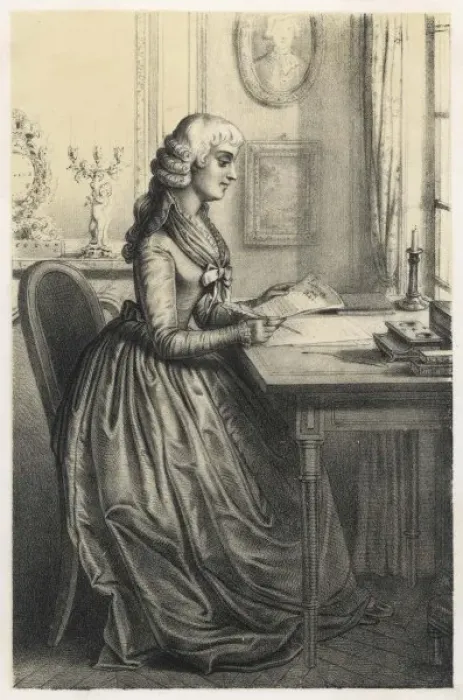 Framed Print : Mme Jeanne-Marie Roland Framed Print : Mme Jeanne-Marie Roland