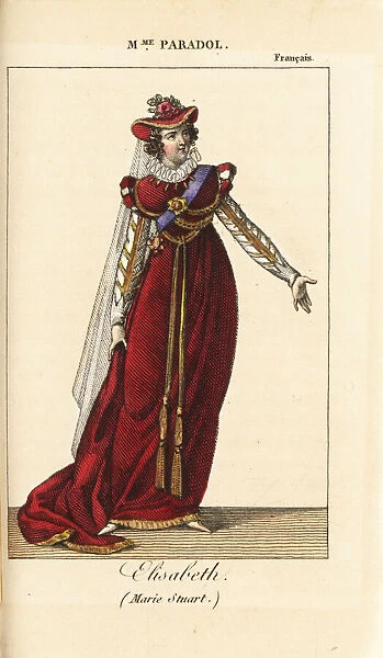 Mme. Lucinde Paradol as Elisabeth in Mary