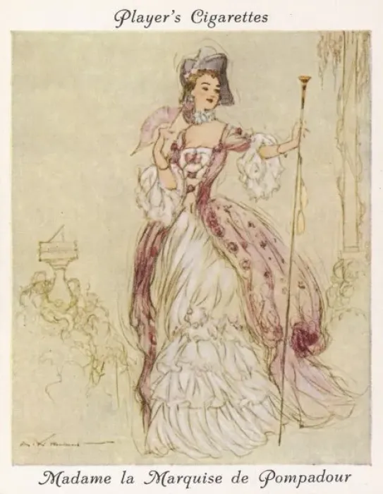 Framed Print : Mme De Pompadour / Cig Cd Framed Print : Mme De Pompadour / Cig Cd