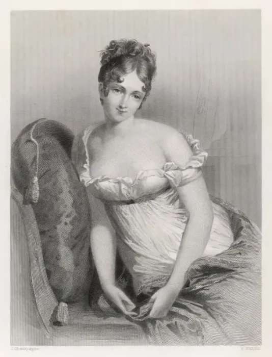 Framed Print : Mme Recamier Framed Print : Mme Recamier