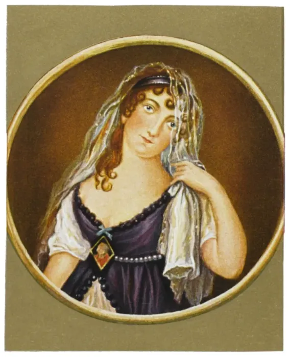 Framed Print : Mme Recamier / Miniature Framed Print : Mme Recamier / Miniature
