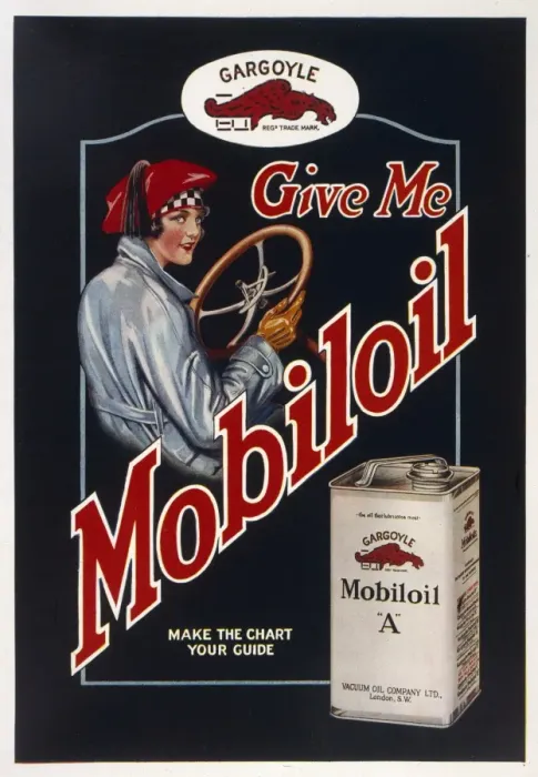 Framed Print : Mobiloil Advert 1923 Framed Print : Mobiloil Advert 1923