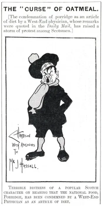 Framed Print : Mock article in Punch with a version of the popular book character Wee Macgreegor Framed Print : Mock article in Punch with a version of the popular book character Wee Macgreegor