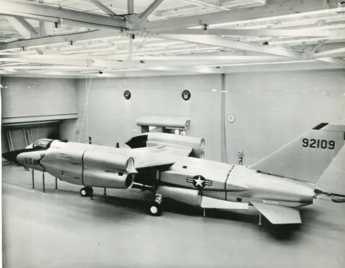 Framed Print : The mock-up of the Bell D-188A VTOL fighter Framed Print : The mock-up of the Bell D-188A VTOL fighter