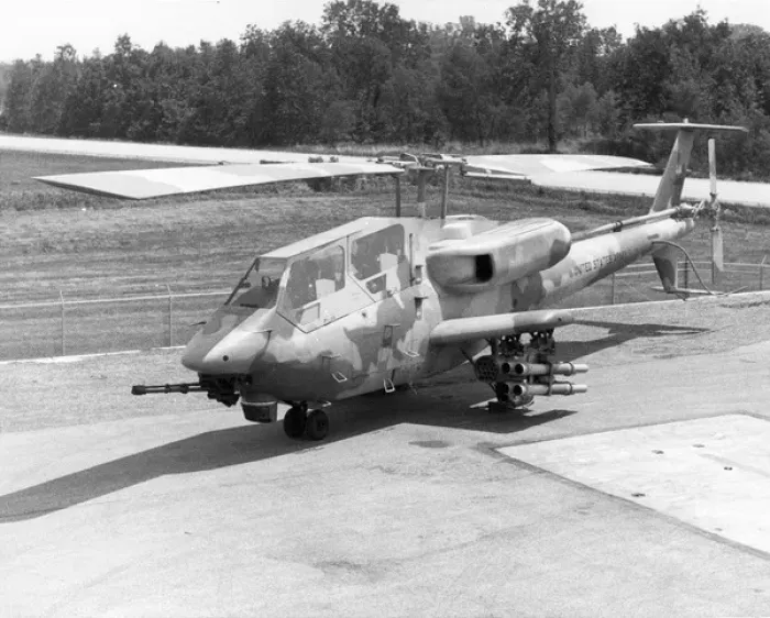 Framed Print : Mock-up of the Bell YAH-63 Advanced Attack Helicopter Framed Print : Mock-up of the Bell YAH-63 Advanced Attack Helicopter