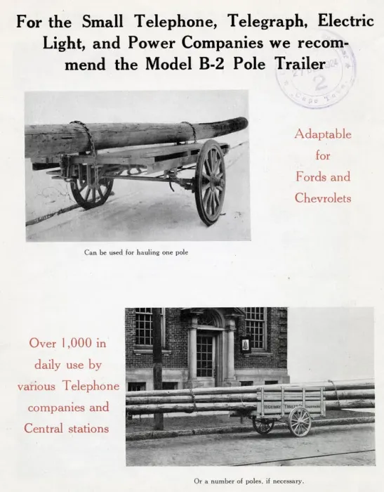 Framed Print : Model B-2 Pole Trailer Framed Print : Model B-2 Pole Trailer