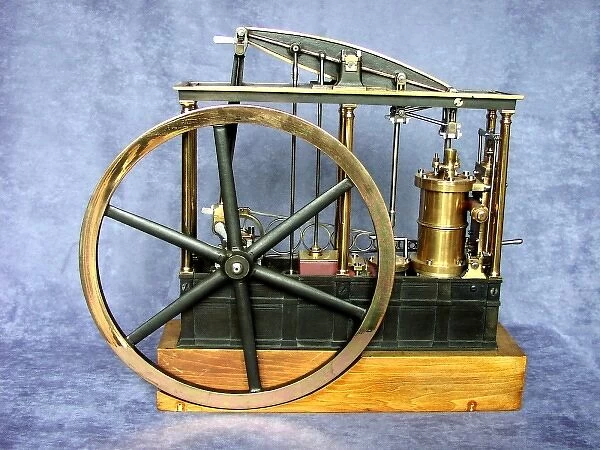 Model beam engine, nineteenth century