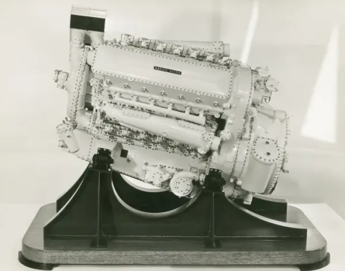 Framed Print : Model Napier Deltic engine Framed Print : Model Napier Deltic engine