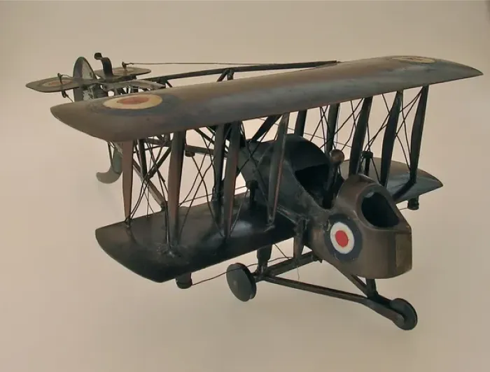Framed Print : Model of a Royal Aircraft Factory aeroplane - FE2A Framed Print : Model of a Royal Aircraft Factory aeroplane - FE2A