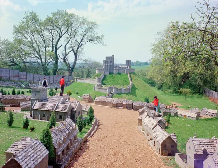 Framed Print : The Model Village, Corfe Castle Framed Print : The Model Village, Corfe Castle