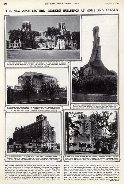 Modern architecture of 1928