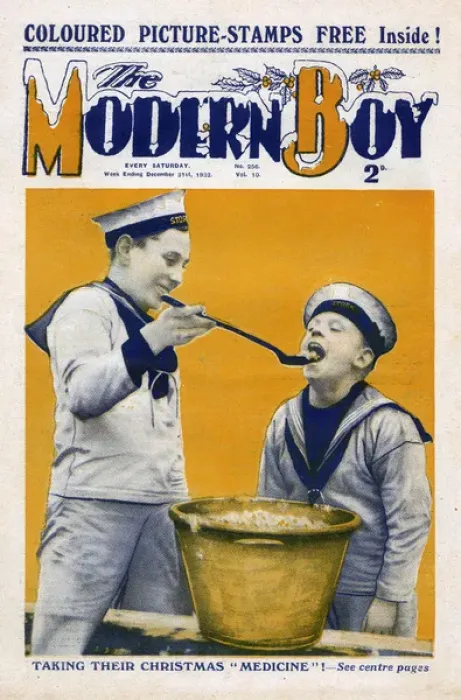 Framed Print : The Modern Boy front cover - Naval Framed Print : The Modern Boy front cover - Naval